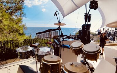 Grand Hotel de St jean Cap Ferrat avec du backline pour un mariage